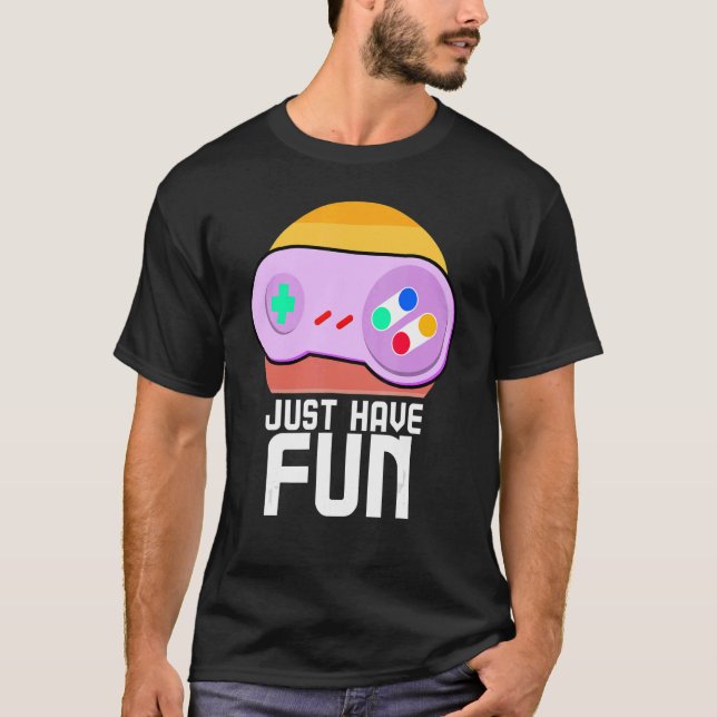 Video Gaming Controller Gamer 1 T-Shirt (Vorderseite)