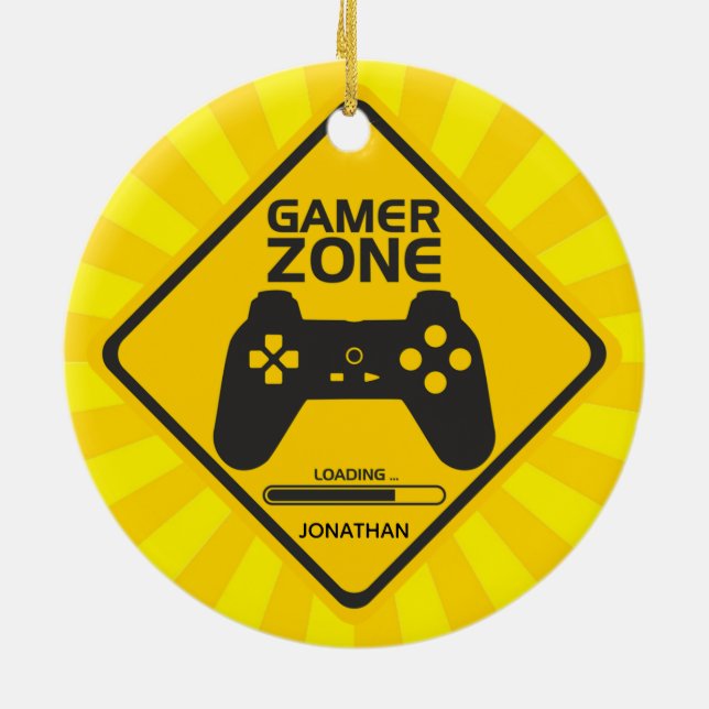 Video Gaming Ornament (Hinten)