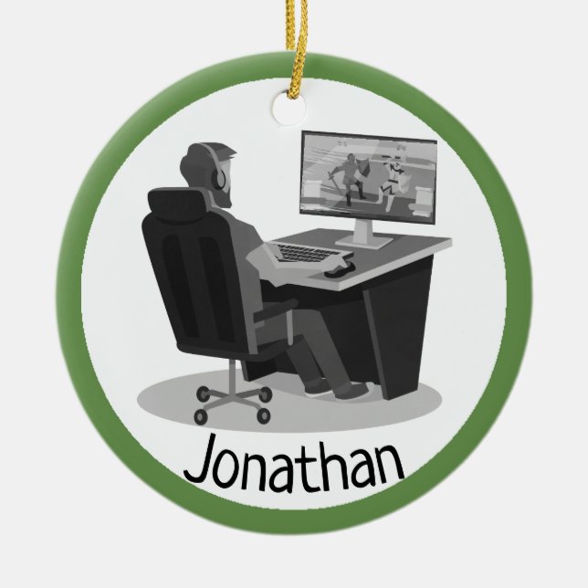 Video Gaming Ornament (Vorne)
