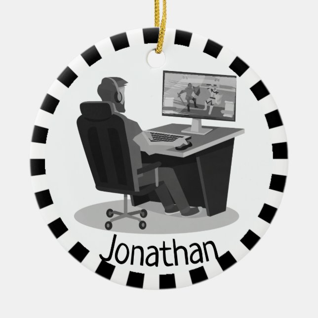 Video Gaming Ornament (Vorne)