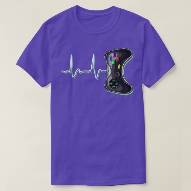 Video Heartbeat Video Game Controller - Geschenk K T-Shirt (Design vorne)
