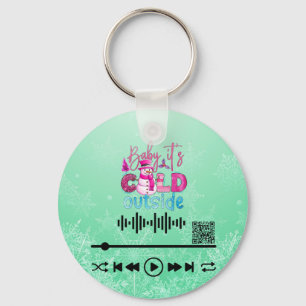 Video scannen, draußen kalt schlüsselanhänger