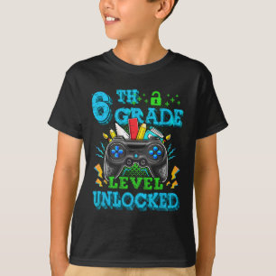Video-Spiel der 6. Stufe wieder in die Schule T-Shirt