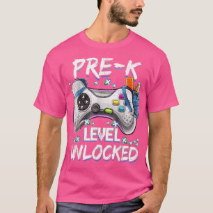 Video-Spiel "Pre K Level Unlocks" T-Shirt