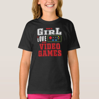 Video-Spiele für Girl-Lieben T-Shirt