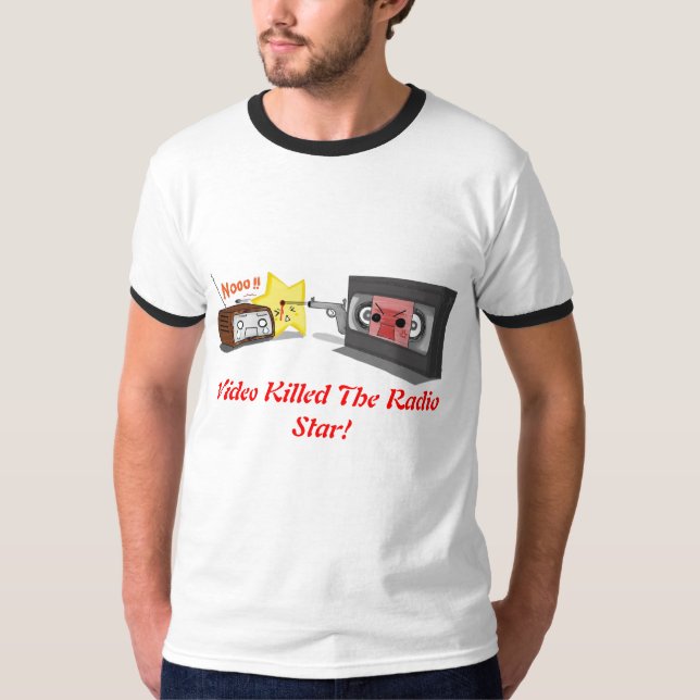 Video tötete den Radiostern T-Shirt (Vorderseite)