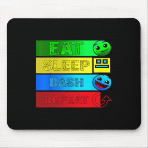 Video-Videowiedergabe für Videospiele Geometrie de Mousepad