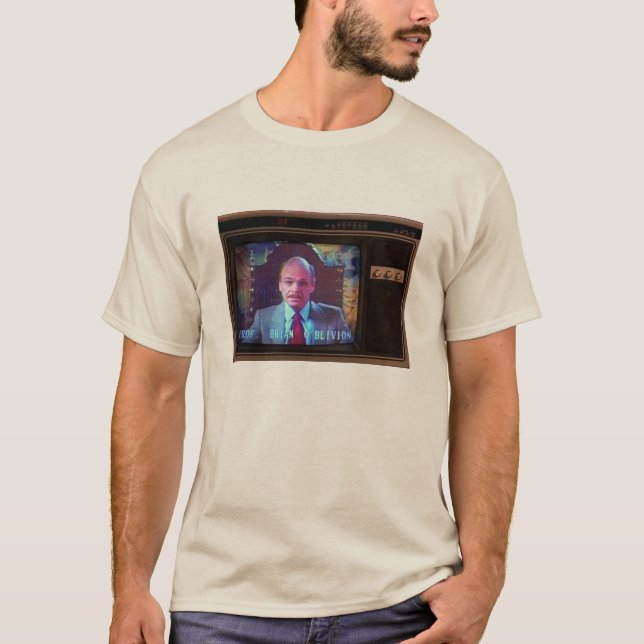 Videodrome Cronenberg Brian Oblivion T-Shirt (Vorderseite)