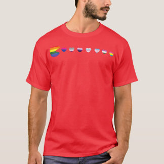 VideoGame Funny Gaming LGBTQ Allily Pride Flag Gam T-Shirt