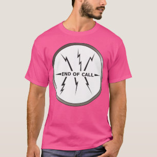 Videophon "End Call"-Bildschirm von "Thunderbird" T-Shirt