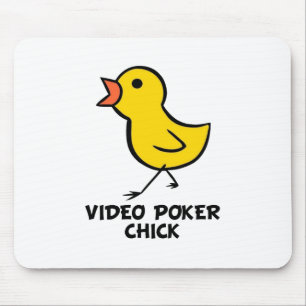 VideoPoker-Küken Mousepad