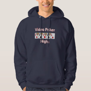 VideoPoker-Nacht Hoodie