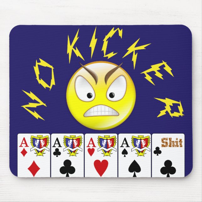 VideoPokerMausunterlage Mousepad (Vorne)