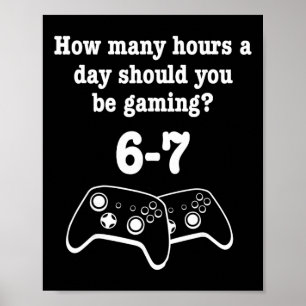 Videospiel 67 Meme Gamer Lustig 67 Gaming Liebhabe Poster