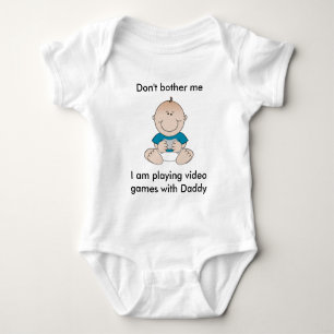 Videospiel-Baby Baby Strampler