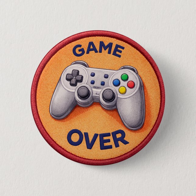 Videospiel Button (Vorderseite)