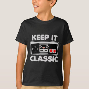 Videospiel-Controller Behalte es klickend Humor 80 T-Shirt