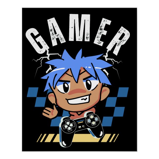 Videospiel-Controller Poster (Vorderseite)