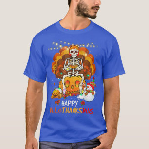 Videospiel Frohes Hallothanksmas Halloween Gaming  T-Shirt
