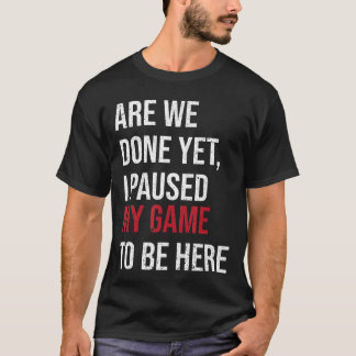 Videospiel für Gamer passend zum Gaming Chair Gami T-Shirt