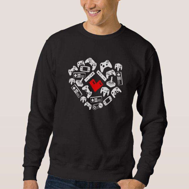 Videospiel-Gamer PC Co Sweatshirt (Vorderseite)
