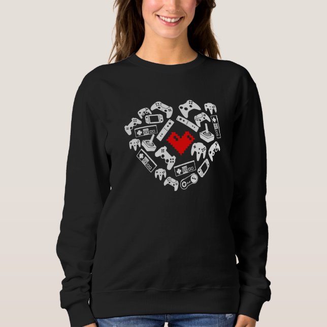 Videospiel-Gamer PC Co Sweatshirt (Vorderseite)