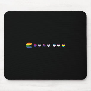 Videospiel Lustig Gaming Lgbt-q Verbündeter Pride- Mousepad