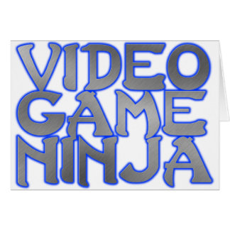 VIDEOSPIEL NINJA (blau)
