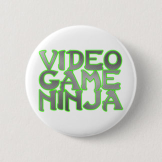 VIDEOSPIEL NINJA (Grün) Button