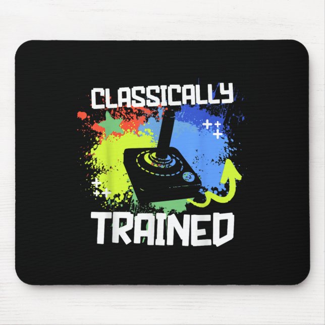 Videospiel-Retro-Gaming-Joystick Mousepad (Vorne)