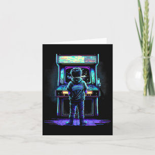 Videospiel Vintage Retro Arcade 3  Karte