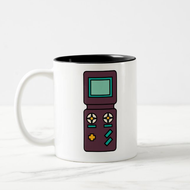 Videospiel Zweifarbige Tasse (Links)
