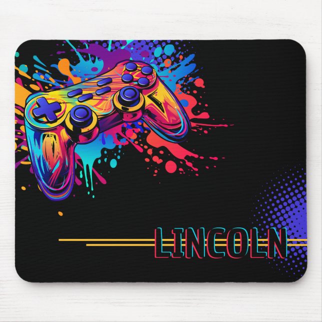 Videospielcontroller Mousepad (Vorne)