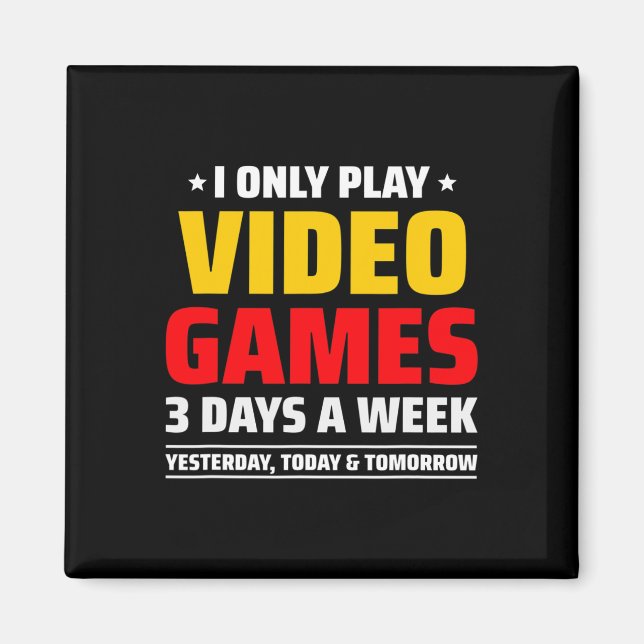 Videospiele - PC Console Gaming - Funny Video Game Magnet (Vorne)
