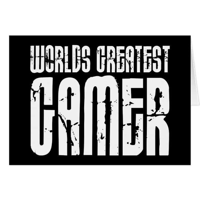 Videospiele Spiel u. Gamersweltbester Gamer (Vorderseite (Horizontal))