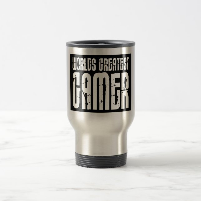 Videospiele Spiel u. Gamersweltbester Gamer Reisebecher (Mittel)