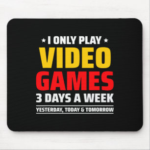 Videospiele spielen - PC-Konsole Gaming - Lustiges Mousepad