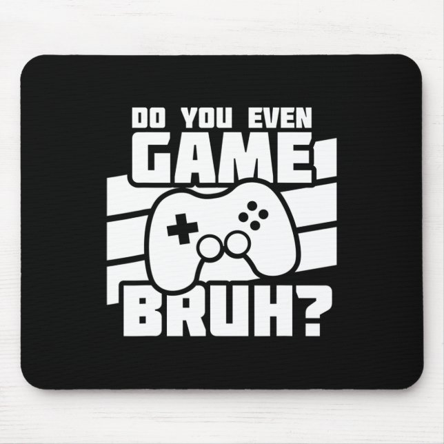 Videospiele spielen - Videospieler Meme - Lustiges Mousepad (Vorne)