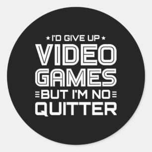 Videospiele spielen - Videospieler-Meme - Lustiges Runder Aufkleber
