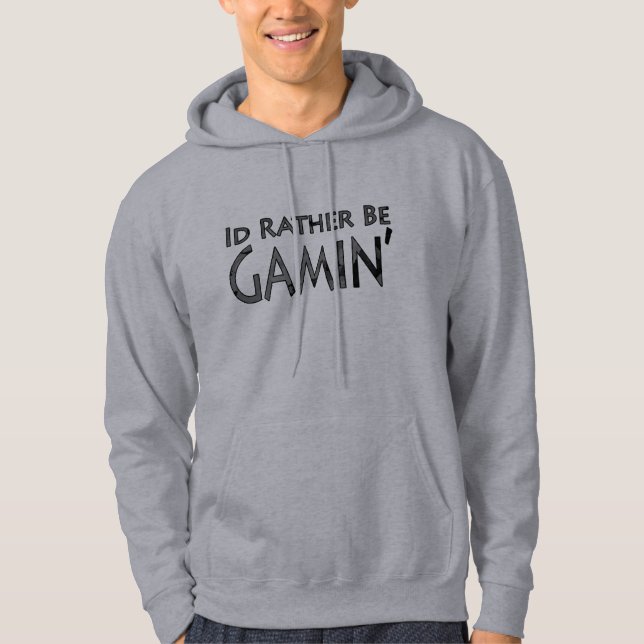 Videospiele und Spiel - ich würde eher Spiel sein Hoodie (Vorderseite)
