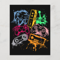 Videospielkonsole Controller Retro 80's 90's Arc