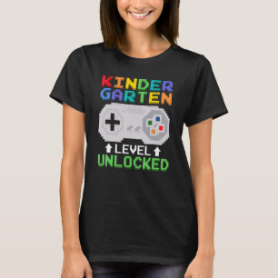 Videospielkontor für den Kindergarten "Enriegelte T-Shirt
