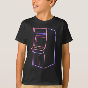 Videospielmaschine Vintag 80er 90er Retro T-Shirt
