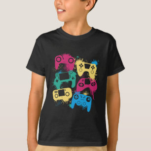 Videospielregler Grafisches T-Shirt für Gamerfarbe
