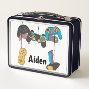 Videospielregler Metall Brotdose