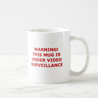Videoüberwachungs-Tasse Kaffeetasse