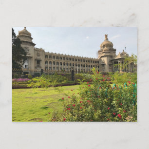 Vidhana Soudha, Bengaluru, Karnataka, Indien Postkarte