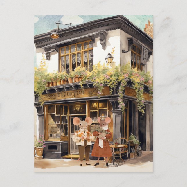 Vie à Mice Town - Carte postale Amis Enfance (Devant)