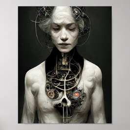 Vie artificielle 3 Science-fiction Poster d'art