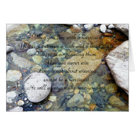 Vie Avec Carte Narcissist